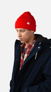 BARTS AMSTERDAM | Kinabalu Beanie | Red - LONDØNWORKS