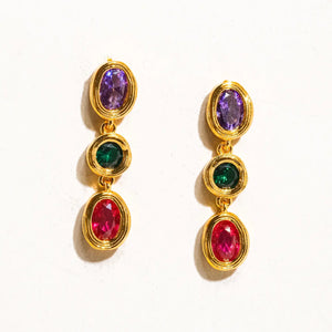 FLANERIE ACCESSORIES | Brunwyn Drop Earrings | Multi