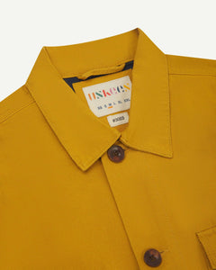 USKEES | 3003 Buttoned Workshirt | Yellow