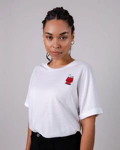 BRAVA FABRICS X PEANUTS | Snoopy Oversized Tee | White