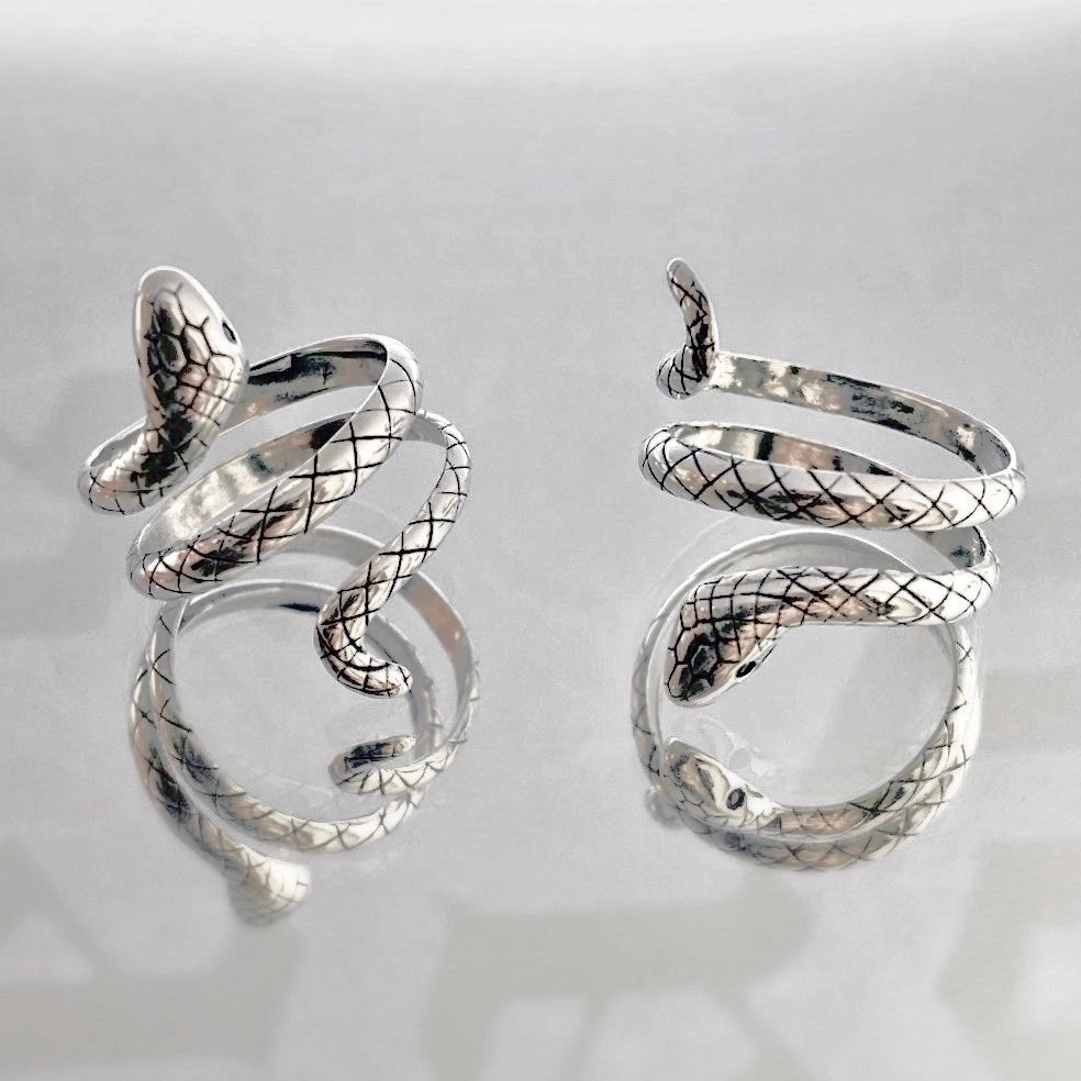 ARTEMIS | Snake Ring | Silver