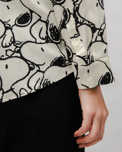 BRAVA FABRICS X PEANUTS | Peanuts Blouse | Ecru