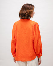 Load image into Gallery viewer, BRAVA FABRICS | Polka Dot Romantic Blouse | Orange