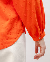 Load image into Gallery viewer, BRAVA FABRICS | Polka Dot Romantic Blouse | Orange