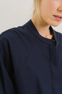 SACRECOEUR | Alice Blouse | Dark Navy - LONDØNWORKS