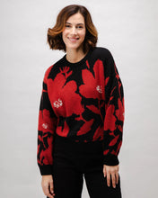 Load image into Gallery viewer, BRAVA FABRICS | Bloom Jacquard Sweater | Black