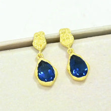 Load image into Gallery viewer, SCHMUCKOO BERLIN | Olivia Earrings | Blue Lolite - LONDØNWORKS