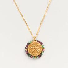 Load image into Gallery viewer, PALAS | Belamar Primavera Medal Necklace | Gold Plated - LONDØNWORKS