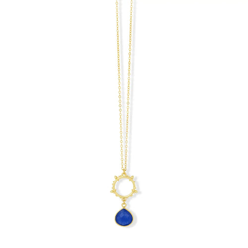 ASHIANA | Allegra Necklace | Blue Jade