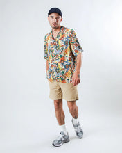 Load image into Gallery viewer, BRAVA FABRICS | Irezumi Tattoo Aloha Shirt | Ecru