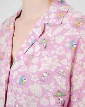 Load image into Gallery viewer, BRAVA FABRICS X PEANUTS | Peanuts Tropical Aloha Blouse | Pink