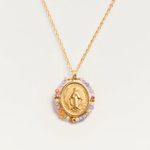 Load image into Gallery viewer, PALAS | Santa Maria Necklace Precious | Gold Plated | Sunset