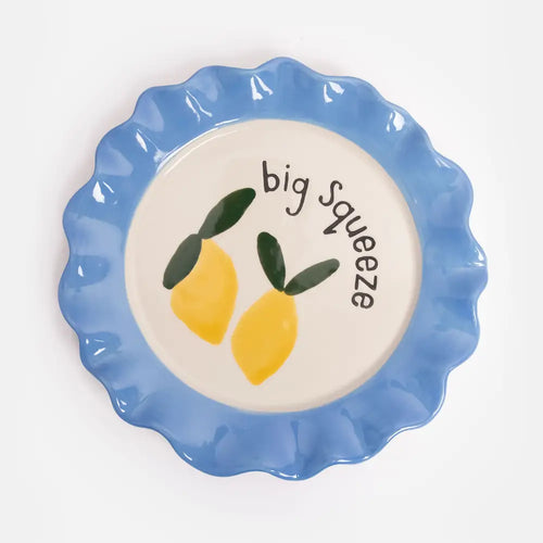 CAROLINE GARDNER | Big Squeeze Lemon Plate - LONDØNWORKS