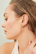Load image into Gallery viewer, FORMATION | Lightning Huggie Earrings | Gold Plated