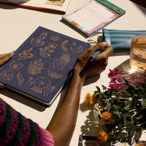 PADDYWAX | Jumbo Journal Suedette | Mystic Icons