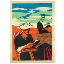 Load image into Gallery viewer, NIKI USAGI | A4 Print | 'By The Sea' - LONDØNWORKS