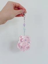 Load image into Gallery viewer, SEBASTIAN SOCHAN | Beaded Bag Charm Keychain | Marble Pink - LONDØNWORKS