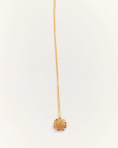 PALAS | Belamar Sunlight Medal Necklace | Gold Plated - LONDØNWORKS