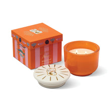 Load image into Gallery viewer, PADDYWAX | Charmed Glass Maneki Neko Candle | Wild Neroli