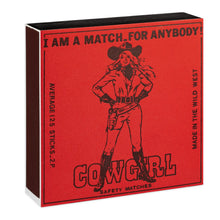 Load image into Gallery viewer, ARCHIVIST | Square Matchbox | Cowgirl - LONDØNWORKS