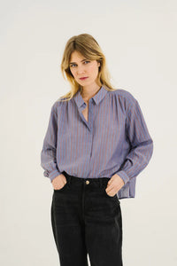SACRECOEUR | Ali Shirt | Blue - LONDØNWORKS