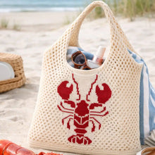 Load image into Gallery viewer, TOKEII | Everyday Knit Tote | Lobster