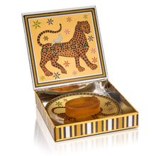 Load image into Gallery viewer, ORTIGIA SICILIA | Glass PLate &amp; Soap | Ambra Nera