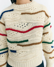 Load image into Gallery viewer, THINKING MU | Macrame Candela Knitted Sweater | Multi