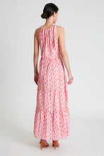 Load image into Gallery viewer, COMPANIA FANTASTICA | Floral Embroidery Long Dress | Pink