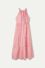 Load image into Gallery viewer, COMPANIA FANTASTICA | Floral Embroidery Long Dress | Pink