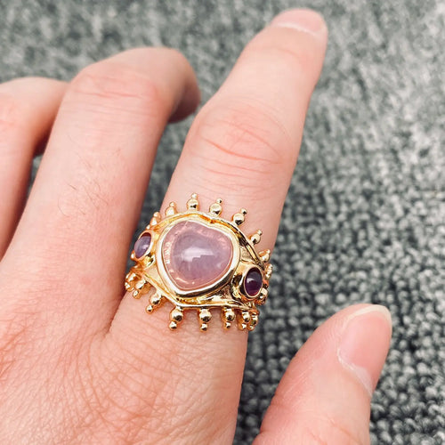 M. QUEENA | Multi Syle Vintage Stone Ring - LONDØNWORKS