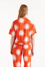 Load image into Gallery viewer, COMPANIA FANTASTICA | Big Sun Print Short Sleeve Shirt | Orange