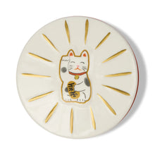 Load image into Gallery viewer, PADDYWAX | Charmed Glass Maneki Neko Candle | Wild Neroli