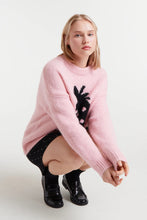 Load image into Gallery viewer, COMPANIA FANTASTICA | Jacquard Knit Jumper | Strawberry - LONDØNWORKS