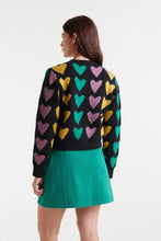 Load image into Gallery viewer, COMPANIA FANTASTICA | Jacquard Knit Jumper | Cupid Lines - LONDØNWORKS