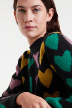 Load image into Gallery viewer, COMPANIA FANTASTICA | Jacquard Knit Jumper | Cupid Lines - LONDØNWORKS