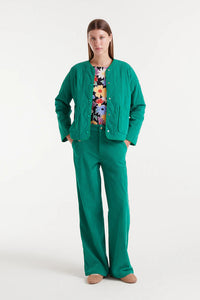 COMPANIA FANTASTICA | Corduroy Jacket | Green - LONDØNWORKS