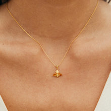Load image into Gallery viewer, AGAPE JEWELLERY | Miva Honey Charm Necklace | Gold Plated - LONDØNWORKS
