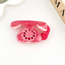 Load image into Gallery viewer, MILDSTYLES | Retro Telephone Hair Clip | Pink - LONDØNWORKS
