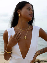 Load image into Gallery viewer, FORMATION | Minerva Goddess Necklace | Gold Plated - LONDØNWORKS