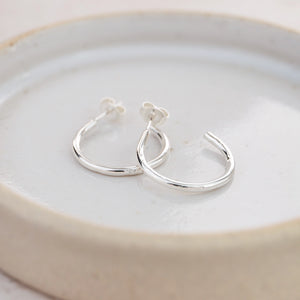 LUCY KEMP | Everyday Hoops | Sterling Silver - LONDØNWORKS