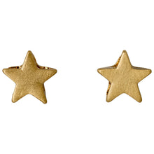 Load image into Gallery viewer, PILGRIM | Ava Star Earrings | Gold Plated
