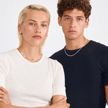 Load image into Gallery viewer, PILGRIM | Joanna Flat Snake Chain Necklace | Gold Plated