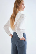 Load image into Gallery viewer, COMPAÑÍA FANTÁSTICA | Heart Button Jeans | Navy Blue