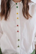 Load image into Gallery viewer, COMPANIA FANTASTICA | Bead Shirt | White