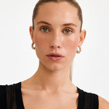 Load image into Gallery viewer, PILGRIM | Jennings Hoop Earrings | Silver Plated