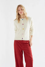 Load image into Gallery viewer, COMPANIA FANTASTICA | Kinit Cardigan With Multi Buttons | Ecru
