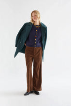 Load image into Gallery viewer, COMPANIA FANTASTICA | Kinit Vest With Velvet Buttons | Navy