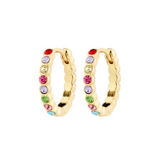 Load image into Gallery viewer, PILGRIM | Kleopratra Hoop Earrings | Gold Plated