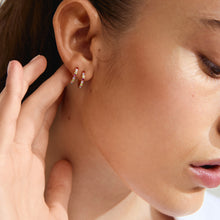 Load image into Gallery viewer, PILGRIM | Kleopratra Hoop Earrings | Gold Plated